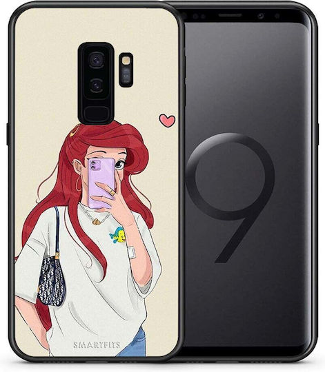 Smartfits Walking Mermaid Back Cover Λευκό (Galaxy S9+)
