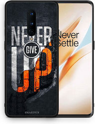 Smartfits Never Give Up Μαύρη (OnePlus 8)