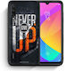 Smartfits Never Give Up Back Cover Μαύρο (Xiaomi Mi A3)