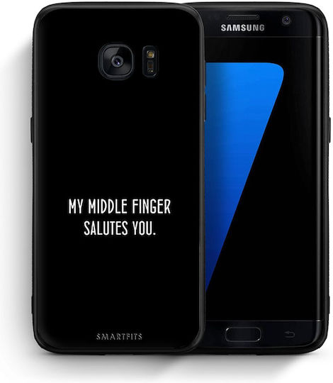 Smartfits Salute Umschlag Rückseite Schwarz (Galaxy S7 Edge) A00_SM1-SA-S7EDG_SALUTE_RO1