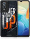 Smartfits Never Give Up Back Cover Μαύρο (Vivo Y76 5G / Y76s / Y74s)