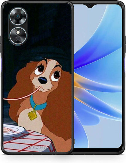 Smartfits Lady And Tramp 2 Back Cover Beige (Oppo A17)
