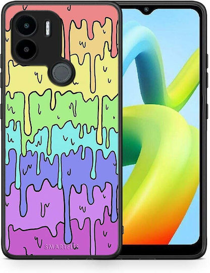 Smartfits Melting Rainbow Back Cover Πολύχρωμο (Redmi A1+ / A2+)