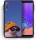 Smartfits Cat Diva Back Cover Albastru (Galaxy A7 2018)