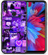 Smartfits Collage Stay Wild Back Cover Μωβ (Redmi Note 7 / 7 Pro)