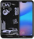 Smartfits Tokyo Drift Back Cover Negru (Huawei P20 Lite)