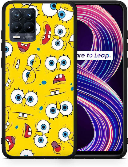 Smartfits Popart Sponge Back Cover Κίτρινο (OnePlus 8 ProRealme 8/8 Pro)