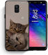 Smartfits Cats In Love Back Cover Bej (Galaxy A6 2018)