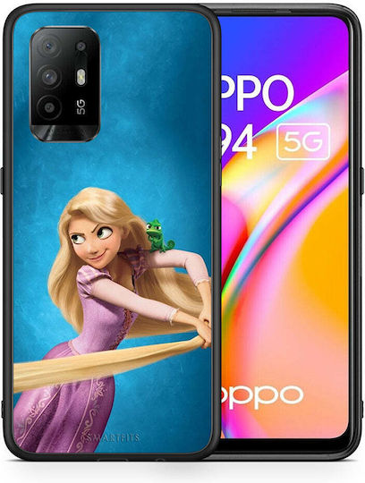 Smartfits Tangled 2 Back Cover Μπλε (Oppo A94)