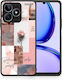 Smartfits Aesthetic Collage Задна корица Розов (Realme C53) 8628459897171_47410082709843