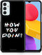 Smartfits How You Doin Задна корица Черен (Galaxy M13)