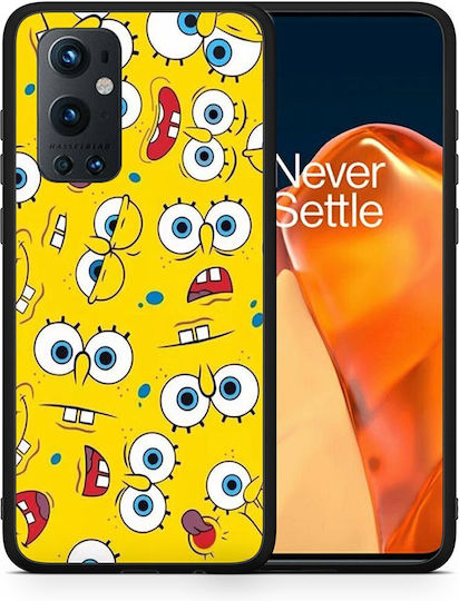 Smartfits Popart Sponge Back Cover Κίτρινο (OnePlus 9 Pro)