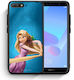 Smartfits Tangled 2 Back Cover Blue (Huawei Y6 2018)
