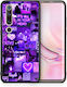 Smartfits Collage Stay Wild Back Cover Μωβ (Xiaomi Mi 10 / Mi 10 Pro)