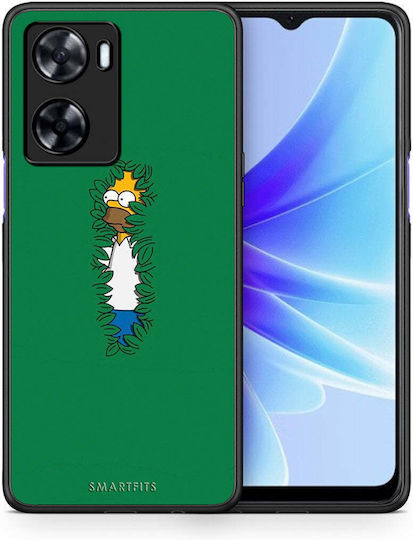 Smartfits Bush Man Back Cover Green (Oppo A57 4G)