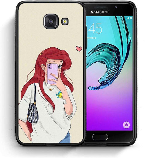 Smartfits Walking Mermaid Back Cover Λευκό (Galaxy A5 2017)