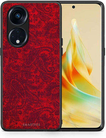Smartfits Paisley Cashmere Back Cover Roșu (Oppo Reno8T 5G, A1 Pro) 8459638473043_46796778176851