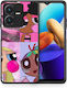 Smartfits Bubble Girls Back Cover Violet (Vivo Y22)