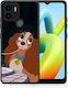 Smartfits Lady And Tramp 2 Umschlag Rückseite Beige (Redmi A1+ / A2+) A00_SM1-XI-RDMA2+_LADYANDTRAMP2_