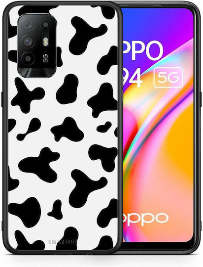 Smartfits Cow Print Umschlag Rückseite (Oppo A94)