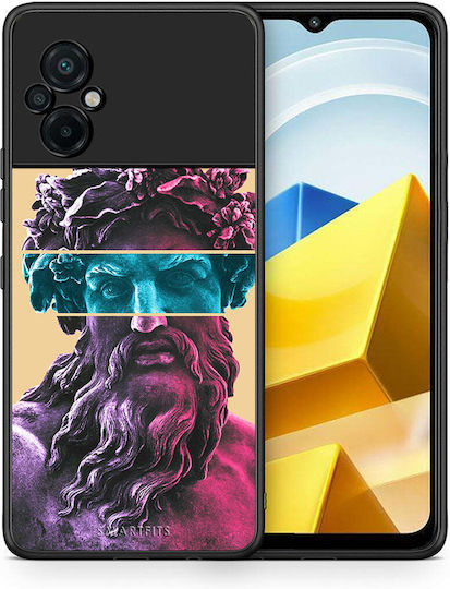 Smartfits Zeus Art Back Cover Violet (Poco M5)