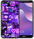 Smartfits Collage Stay Wild Back Cover Purple (Huawei Y7 2018/Y7 Prime 2018)