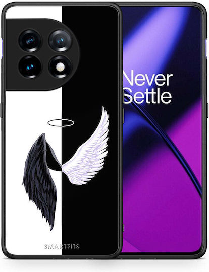 Smartfits Angels Demons Back Cover Μαύρο (OnePlus 11)