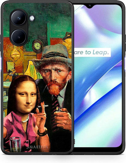 Smartfits Funny Art Back Cover Multicolour (Realme C33)