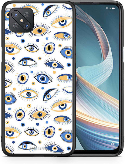 Smartfits Ftou Ftou Back Cover Albastru (Oppo Reno4 Z)