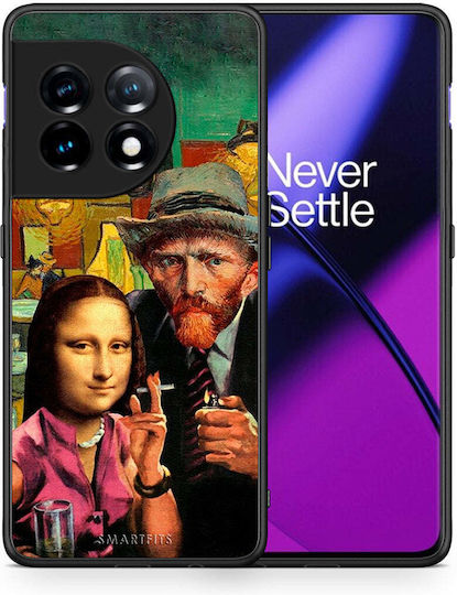 Smartfits Funny Art Back Cover Πολύχρωμο (OnePlus 11)