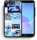 Smartfits Collage Good Vibes Задна корица Син (Huawei Y6 2018) 7631339094171_43303511883931