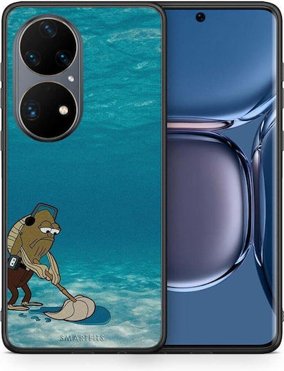 Smartfits Clean The Ocean Back Cover Γαλάζιο (Huawei P50)
