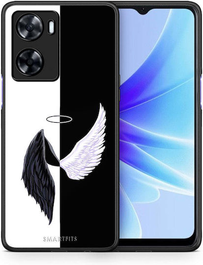 Smartfits Angels Demons Back Cover Black (Oppo A57 4G)
