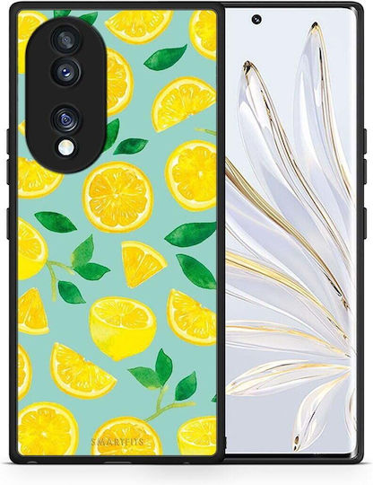 Smartfits Lemons Back Cover Πράσινο (Honor 70)