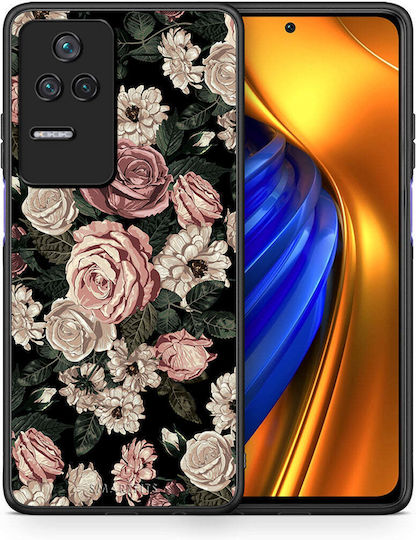 Smartfits Flower Wild Roses Back Cover Ροζ (Poco F4 5G)