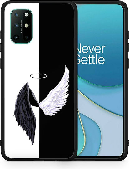 Smartfits Angels Demons Back Cover Μαύρο (OnePlus 8T)