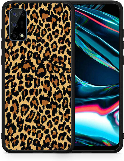 Smartfits Animal Leopard Back Cover Portocaliu (Realme 7 Pro) 7056105439387_41099509792923
