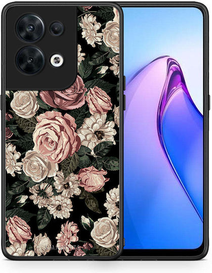 Smartfits Flower Wild Roses Back Cover Ροζ (Oppo Reno8)