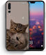Smartfits Cats In Love Back Cover Beige (Huawei P20 Pro)