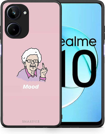 Smartfits Popart Mood Back Cover Lilac (Realme 10)