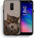 Smartfits Cats In Love Umschlag Rückseite Beige (Galaxy A6+ 2018) 8559111930195_47176333394259