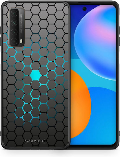 Smartfits Geometric Hexagonal Umschlag Rückseite Gray (Huawei P Smart 2021) 6142143594651_37854113759387