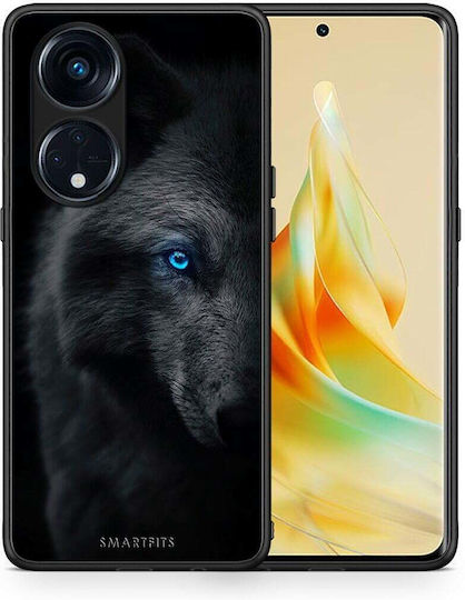 Smartfits Dark Wolf Back Cover Negru (Oppo Reno8T 5G, A1 Pro)