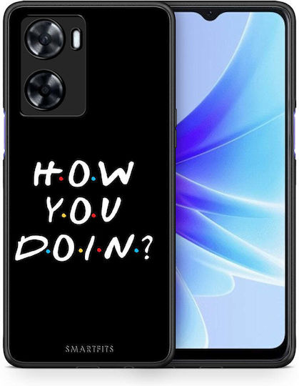 Smartfits How You Doin Back Cover Negru (Oppo A57 4G)