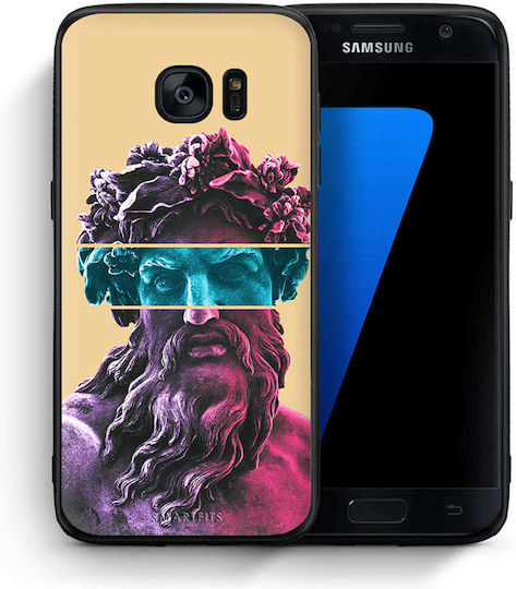 Smartfits Zeus Art Back Cover Purple (Galaxy S7)