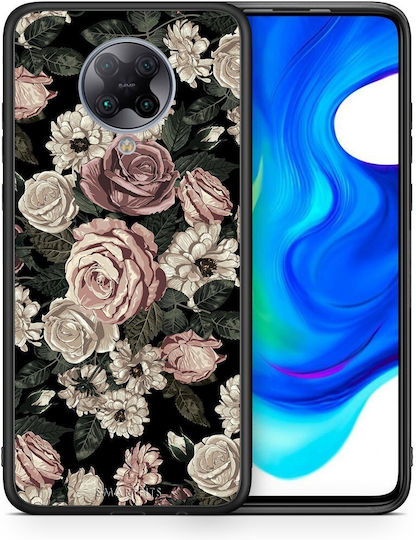 Smartfits Flower Wild Roses Back Cover Ροζ (Poco F2 Pro)