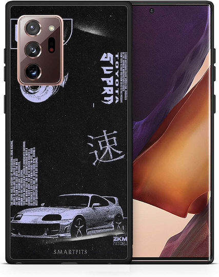 Smartfits Tokyo Drift Umschlag Rückseite Schwarz (Galaxy Note 20 Ultra) 7634855133339_43312868491419