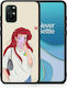 Smartfits Walking Mermaid Back Cover White (OnePlus 8T)