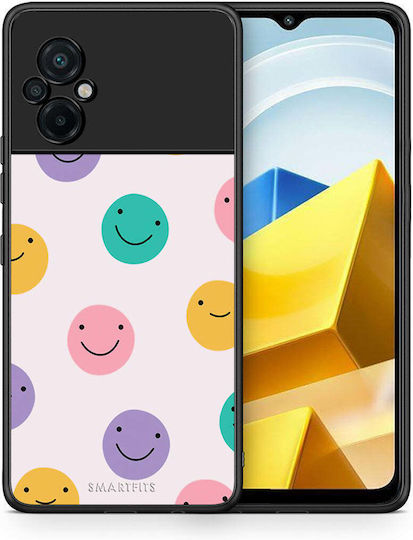 Smartfits Smiley Faces Задна корица Многоцветен (Poco M5) 7608544264347_43236619419803