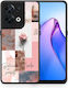 Smartfits Aesthetic Collage Back Cover Pink (Oppo Reno8) 8428800409939_46697478062419